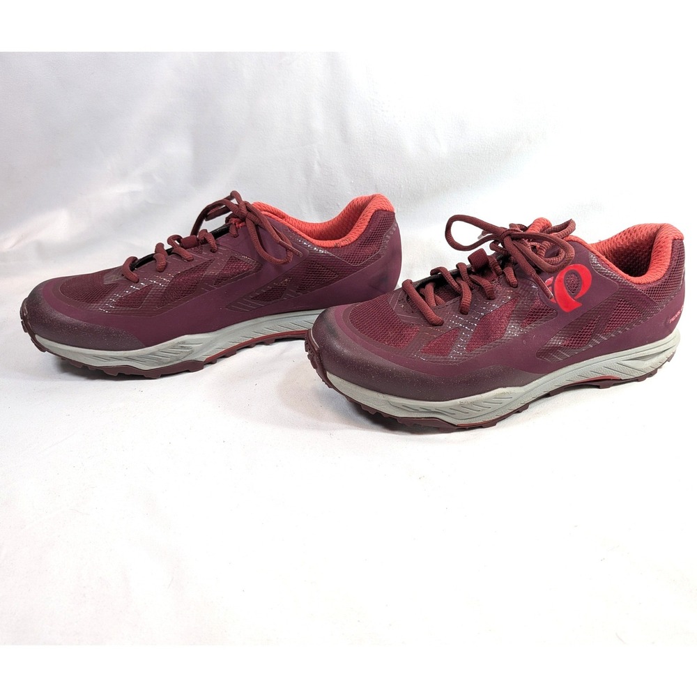 Pearl Izumi Maroon X-Alp Canyon Cycling Shoes; SPD Cleats, Mountain Bike